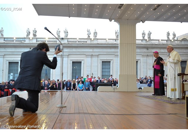 Papa franjo s karizmaticima u Rimu 6